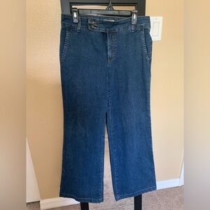 Faded Glory Women's Flare Jeans in Deep Blue